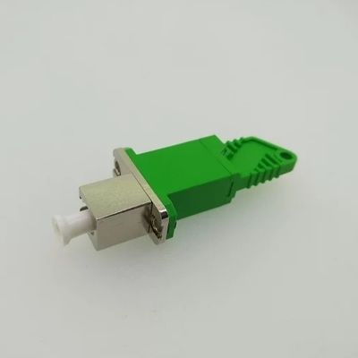 E2000/APC To LC/APC Hybrid Adapters Single Model Green Simplex E2000/APC TO LC/APC single Mode Simplex Fiber Opitc Hybrid Adapter