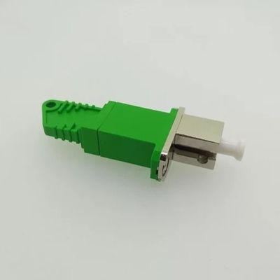 E2000/APC To LC/APC Hybrid Adapters Single Model Green Simplex E2000/APC TO LC/APC single Mode Simplex Fiber Opitc Hybrid Adapter