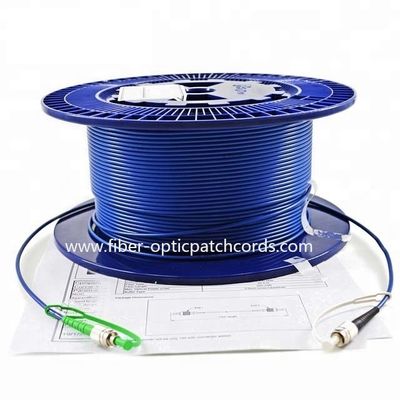 20m 30m Armored PM Fiber Optic Patch Cord With FC APC Connectors 3mm Coring Fiber 1060nm