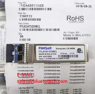FINISAR FTLX1471D3BCL SFP+ 10Gb/s 1310nm 10km オプティカルトランシーバー