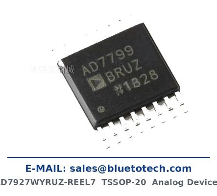 8チャンネル 200kSPS 自動車用認定ADC アナログ-デジタルコンバータ TSSOP-20 SPI